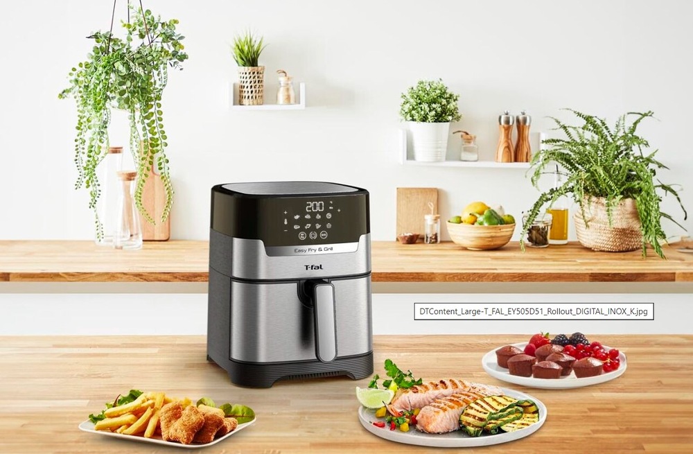 Fritéza horkovzdušná Tefal EY505D15 Easy Fry&Grill 2v1