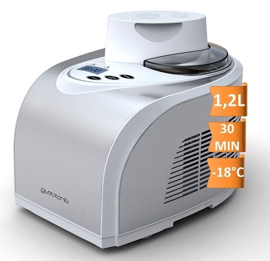 Zmrzlinovač Guzzanti GZ 152 stříbrný