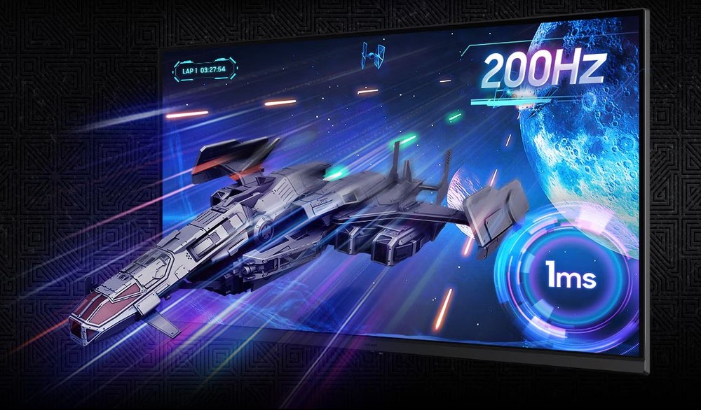 Herní monitor Samsung Odyssey G5 G53F černý Detail monitoru Samsung Odyssey