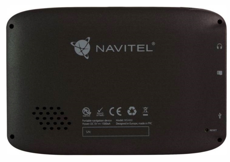 Navigační systém GPS NAVITEL MS400 černá