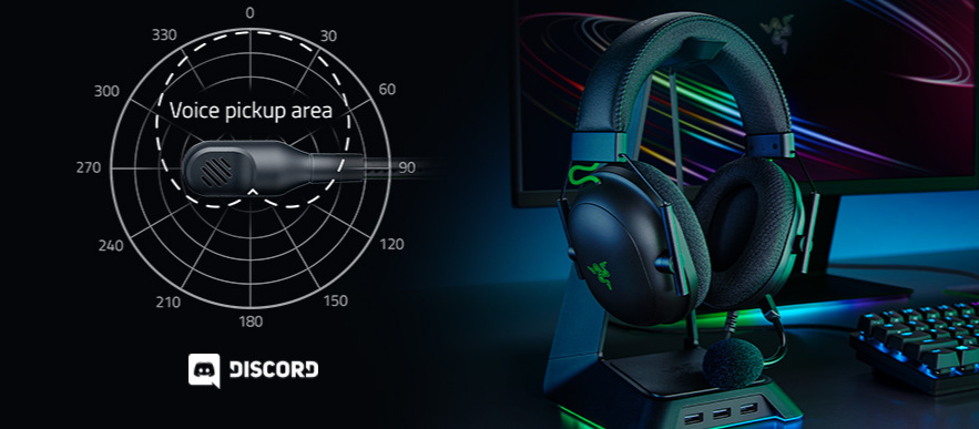 Headset Razer BlackShark V2 + USB Mic Enhancer černý