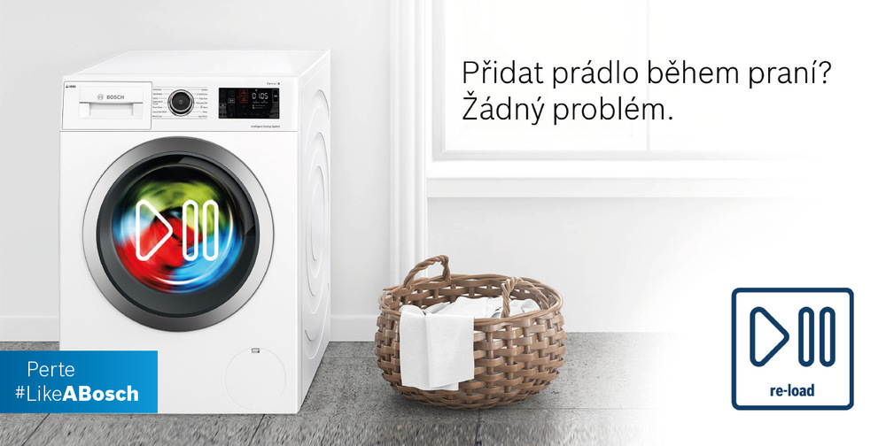 Pračka Bosch Serie 6 WGH256A6BY i-DOS bílá