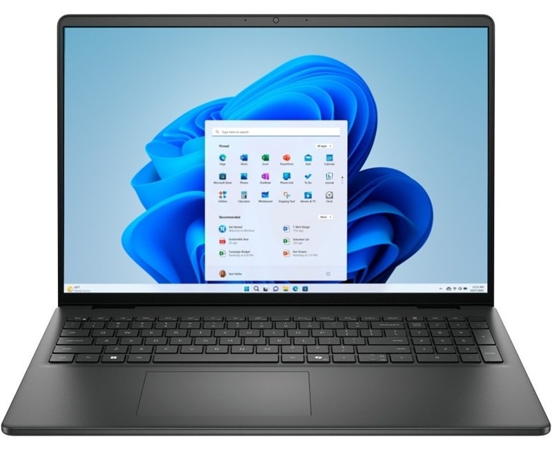 Notebook Dell DC16250 černý