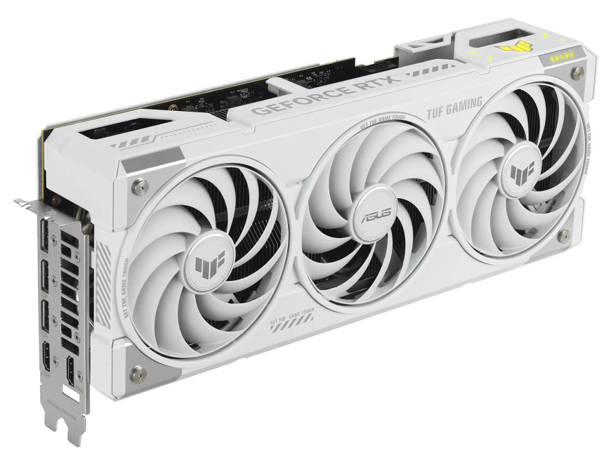 Grafická karta Asus GeForce RTX 5070 Ti TUF Gaming 16GB OC White bílá