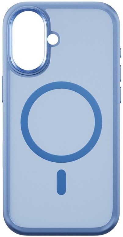 Kryt na mobil Epico HeroMatte Pro Mag+ na Apple iPhone 17 v modrém designu