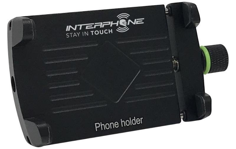 Držák na mobil Interphone CRAB Evo Alu s odolnou konstrukcí černý Držák na mobil Interphone CRAB Evo Alu s odolnou konstrukcí černý