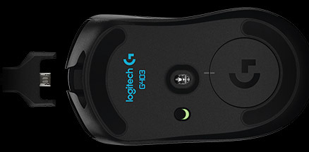 Myš Logitech Gaming G403 Prodigy wireless černá