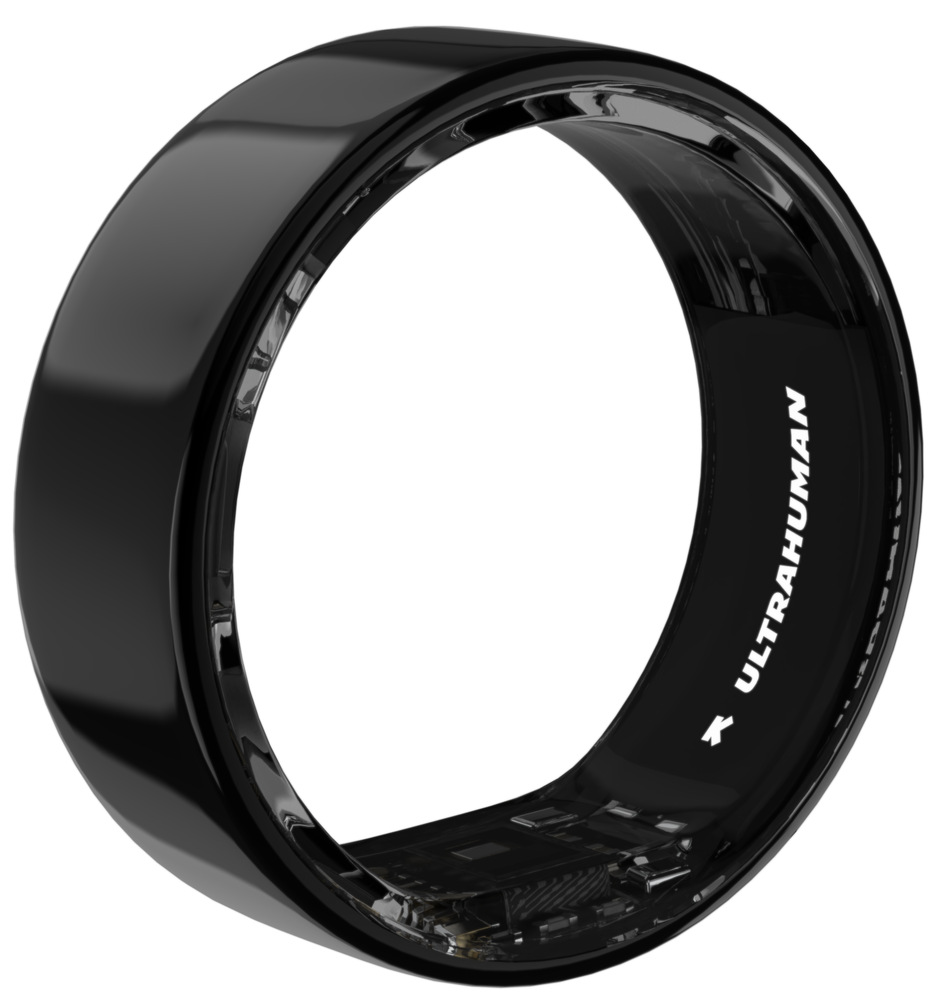 Chytrý prsten Ultrahuman Ring Air velikost 6 černý