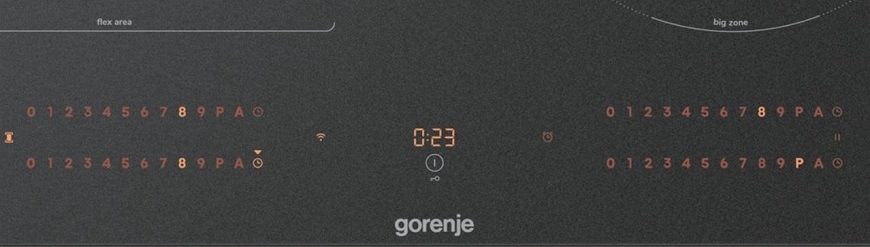 ovládací panel indukční varné desky Gorenje GI6433SRWF