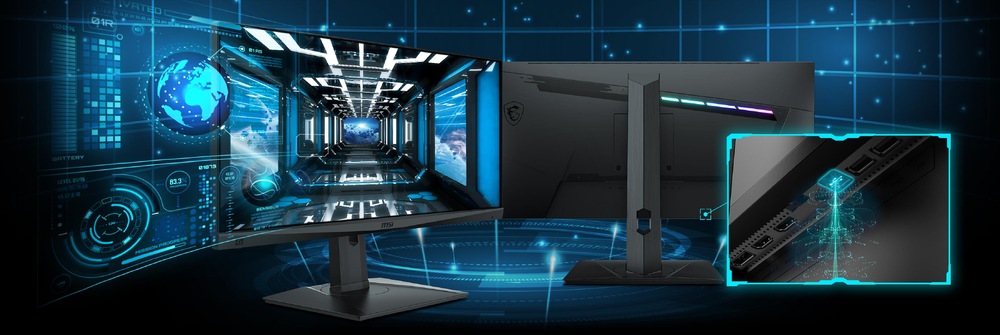 Herní monitor MSI Optix MAG301RF černý