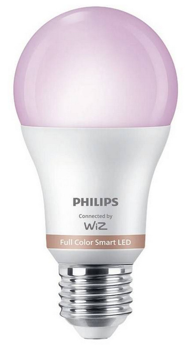 Chytrá žárovka Philips Smart LED 8,5W, E27, Wi-Fi, RGB Philips Smart LED, E27, Wi-Fi, RGB (929003601062)