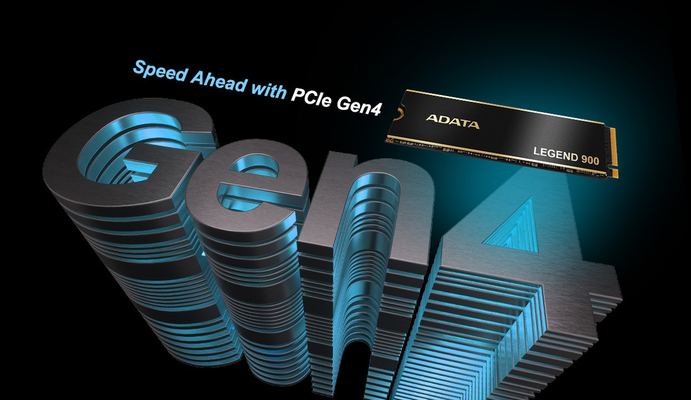 SSD ADATA Legend 900 1TB PCIe Gen4 x4 černý SSD ADATA Legend 900 1TB PCIe Gen4 x4 černý