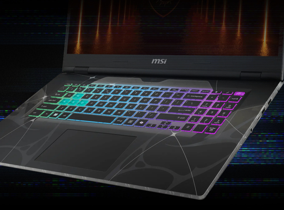 Notebook MSI Cyborg 17 B2RWFKG-064XCZ černý Notebook MSI Cyborg 17 B2RWFKG-064XCZ černý