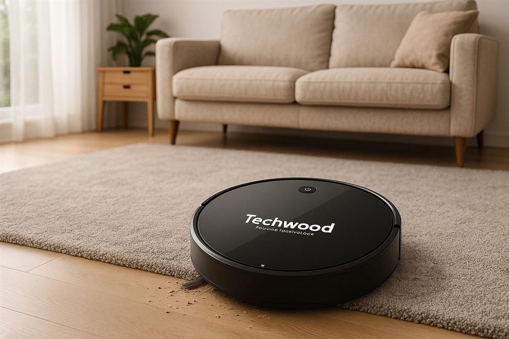 Robotický vysavač Techwood TAR2036 černý