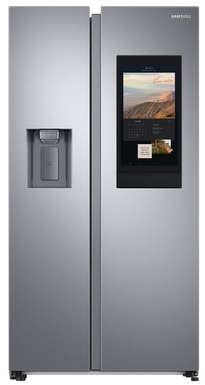 Americká lednice Samsung RS6HA8891SL/EF, Family Hub stříbrná
