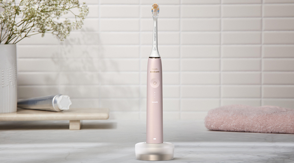 Zubní kartáček Philips Sonicare 9900 DiamondClean Prestige Limited Edition HX9992/31 růžový