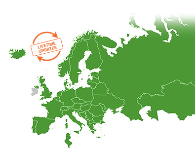 Navigační systém GPS NAVITEL T700 3G Pro, tablet černá