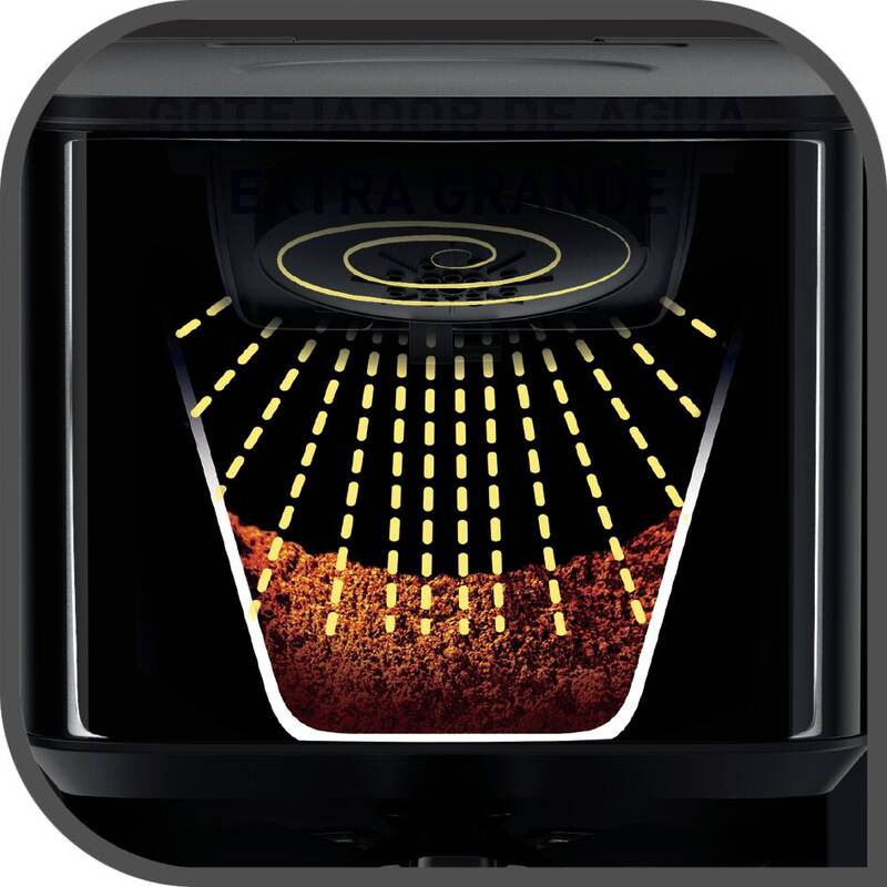 Tefal Smart'n'light CM600810, černá