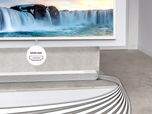 Soundbar Samsung HW-S801B bílý Soundbar Samsung HW-S801B bílý