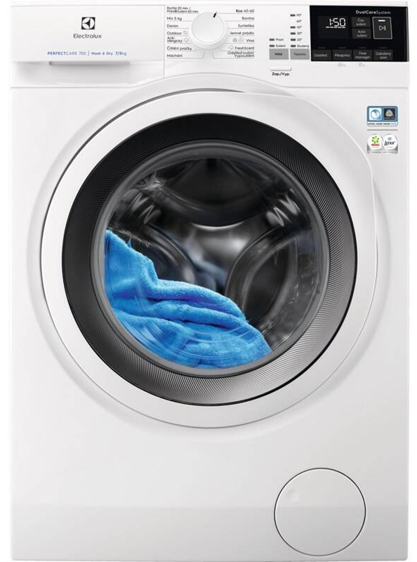 Pračka se sušičkou Electrolux PerfectCare 700 EW7WO447W bílá