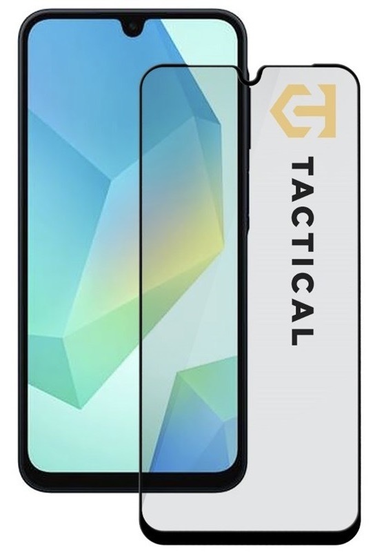Tvrzené sklo Tactical 5D na Samsung Galaxy A16 4G/5G / A26 5G černé