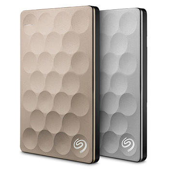 Externí pevný disk 2,5" Seagate BackUp Plus Ultra Slim 2 TB/USB 3.0/ zlatý Externí pevný disk 2,5" Seagate BackUp Plus Ultra Slim 2 TB/USB 3.0/ zlatý