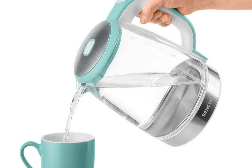 Rychlovarná konvice Sencor SWK 2191GR zelená Sencor SWK 2191GR bezpečnostní pojistky