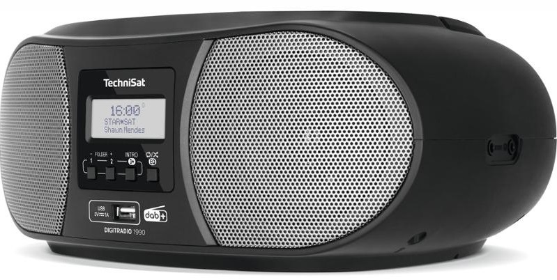 Radiopřijímač DAB+/CD Technisat DIGITRADIO 1990 černý