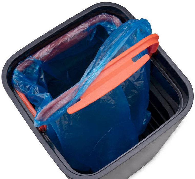 Bezdotykový odpadkový koš Helpmation CUBE AK6312, 30 l nerez