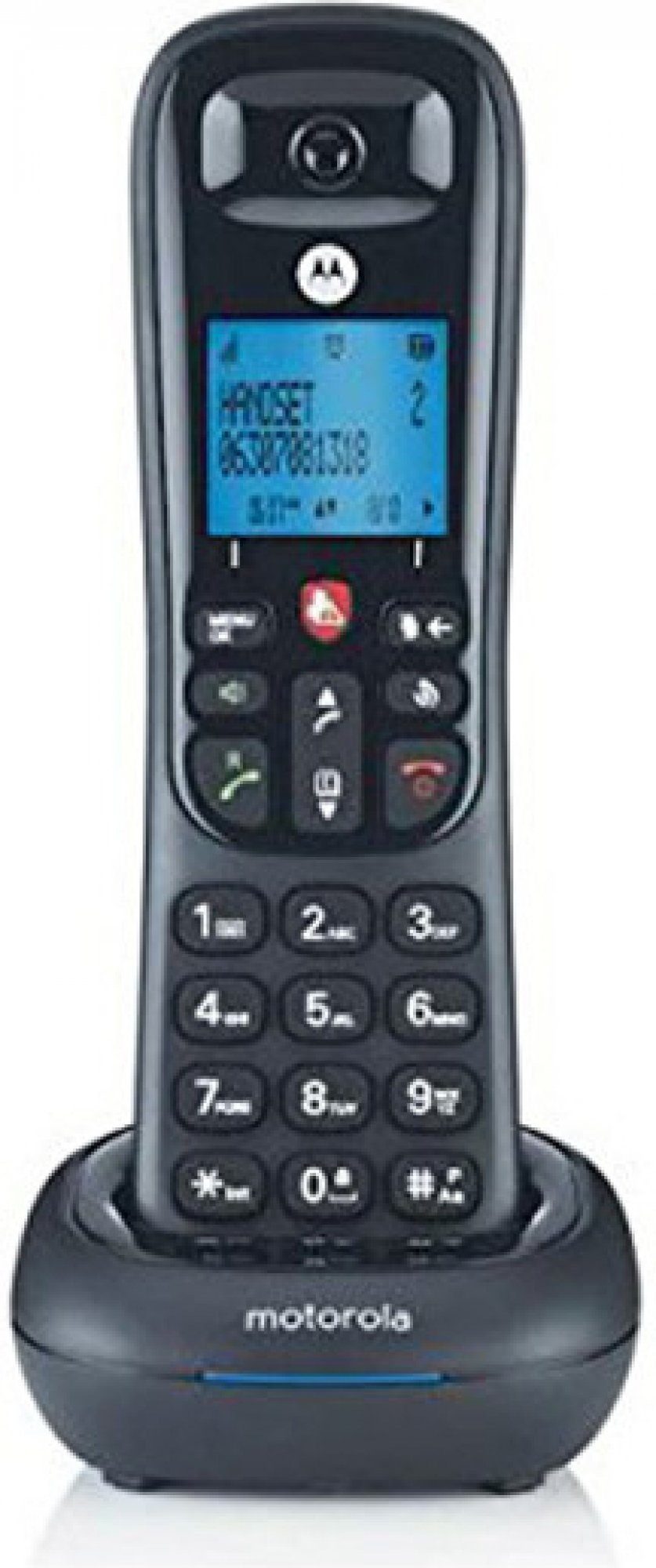 Domácí telefon Motorola CD4001 černý