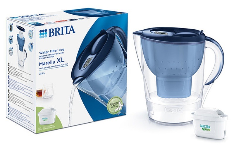 Filtrační konvice BRITA Marella XL 3,5 l 2024 modrá Filtrační konvice BRITA Marella XL 3,5 l 2024 modrá