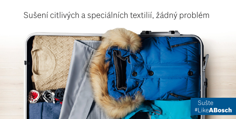 Sušička prádla Bosch Serie 4 WTH83256BY bílá Sušička prádla Bosch Serie 4 WTH83256BY bílá