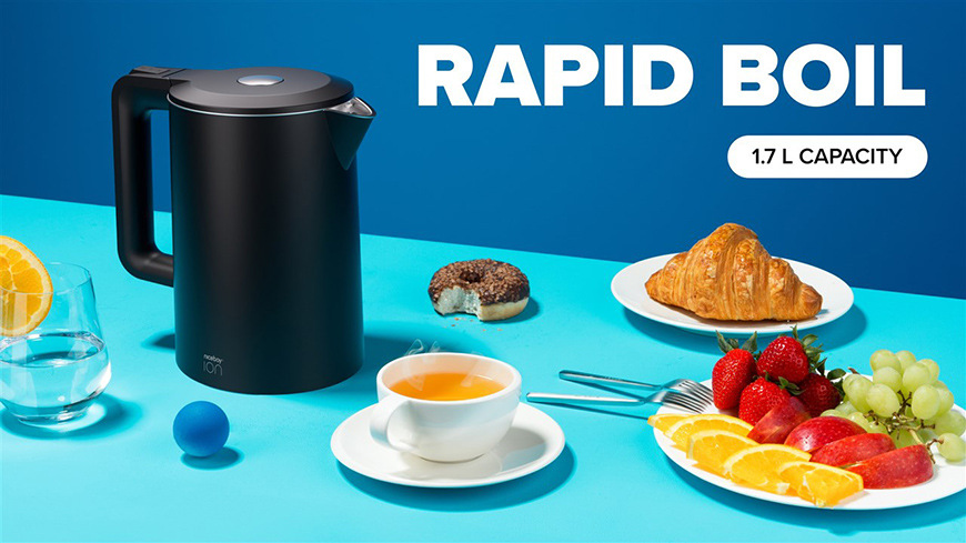 Rychlovarná konvice Niceboy ION K3 Onyx black, 1,7 l černá Niceboy ION Kettle K3 Onyx black