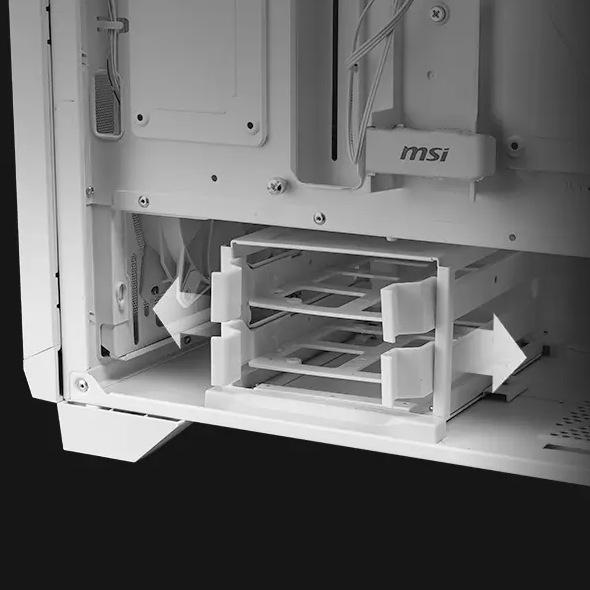 Case MSI MPG GUNGNIR 300R AIRFLOW bílá Case MSI MPG GUNGNIR 300R AIRFLOW bílá