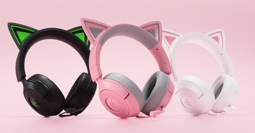 Headset Razer Kraken Kitty V3 X černý