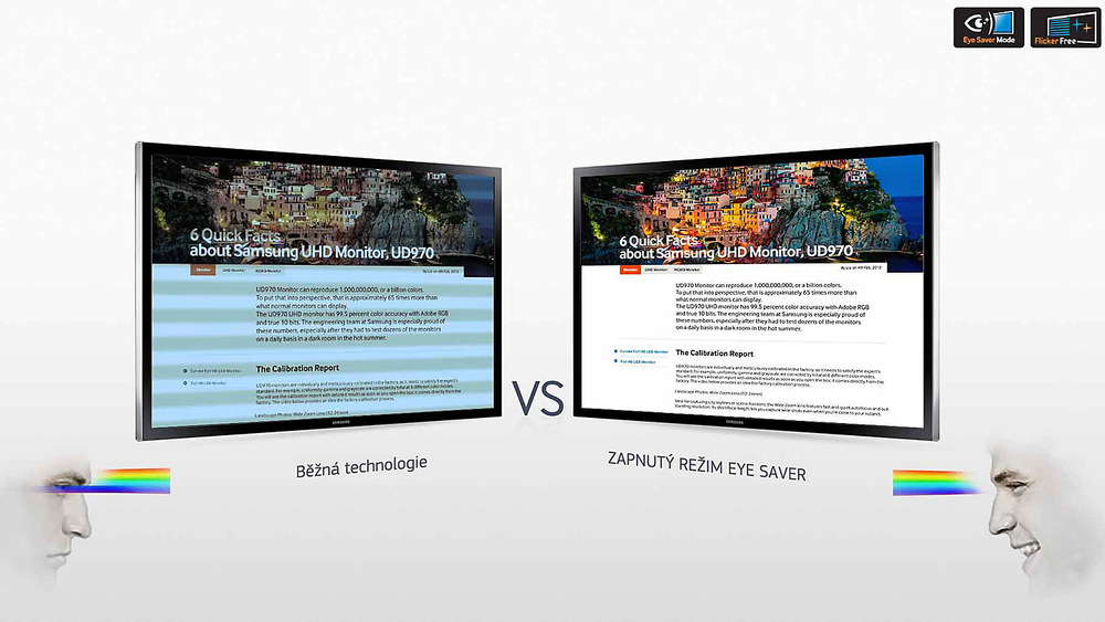 Monitor Samsung U28E590 černý Monitor Samsung U28E590 černý