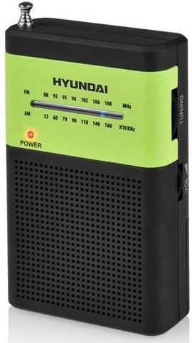 Radiopřijímač Hyundai PPR 310 BG černý/zelený