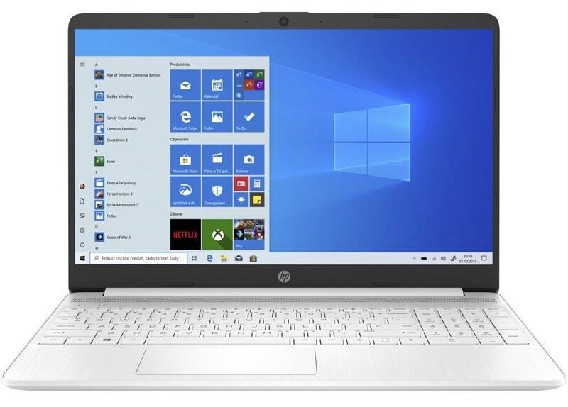 Notebook HP 15s-eq2602nc bílý