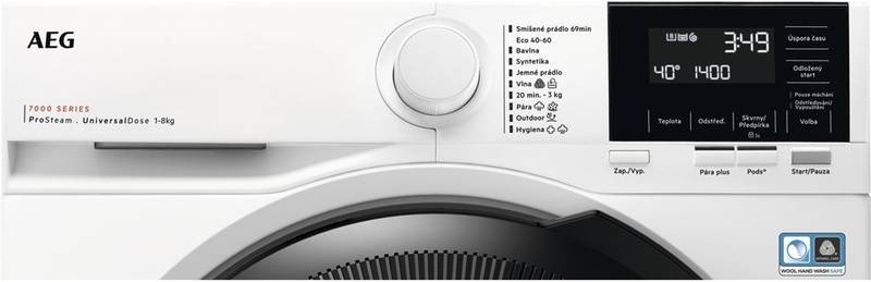 Pračka AEG ProSteam® 7000 LFR71844UC bílá