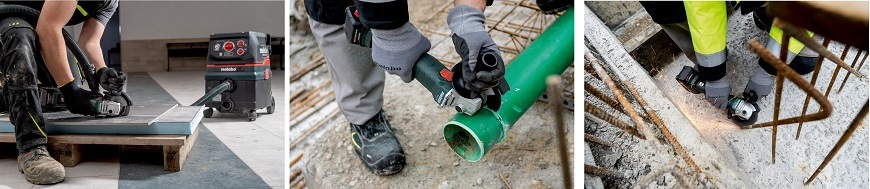 Úhlová bruska akumulátorová Metabo W 18 (s baterií) 602247510 Úhlová bruska akumulátorová Metabo W 18 (s baterií) 602247510