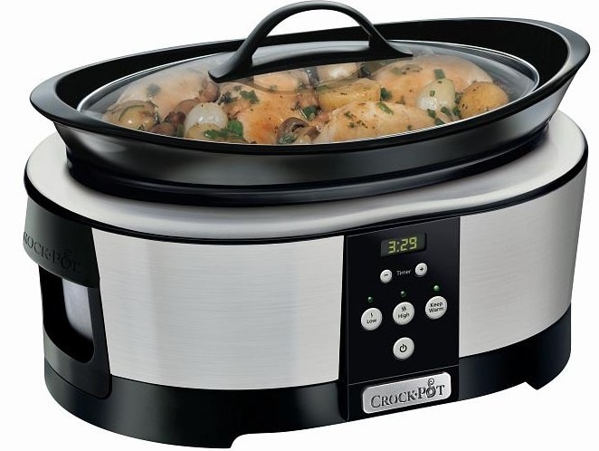 Pomalý hrnec CrockPot SCCPBPP605 černý/nerez