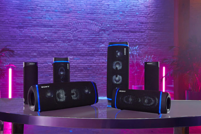 Přenosný reproduktor Sony SRS-XB23 modrý