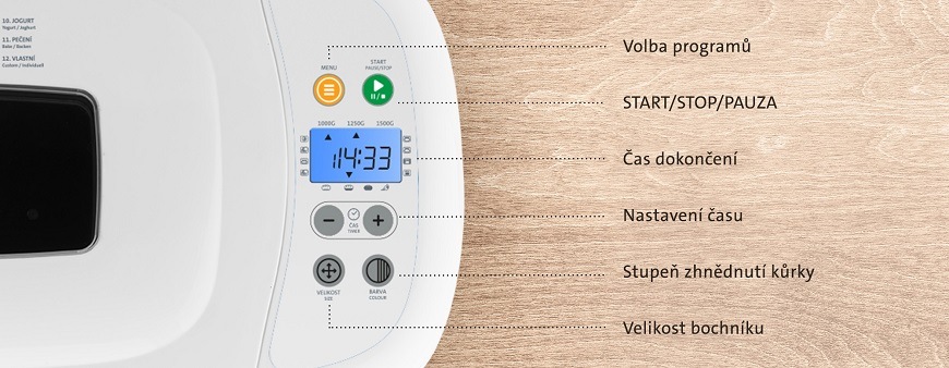 Domácí pekárna ETA Harmony II 2149 90020 bílá Domácí pekárna ETA Harmony II 2149 90020 bílá