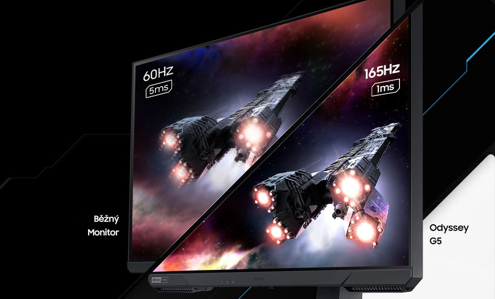 Herní monitor Samsung Odyssey G5 černý