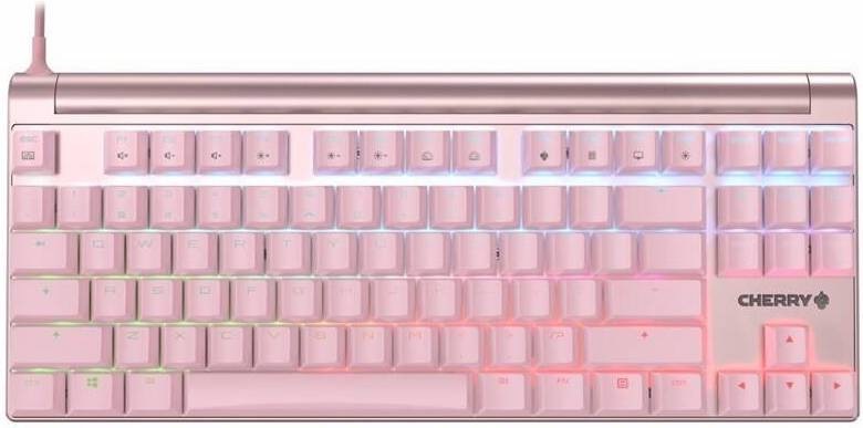 Klávesnice Cherry MX BOARD 8.0 RGB, UK růžová