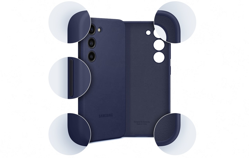 Kryt na mobil Samsung Silicone na Galaxy S23 oranžový Samsung Silicone Cover na Galaxy S23