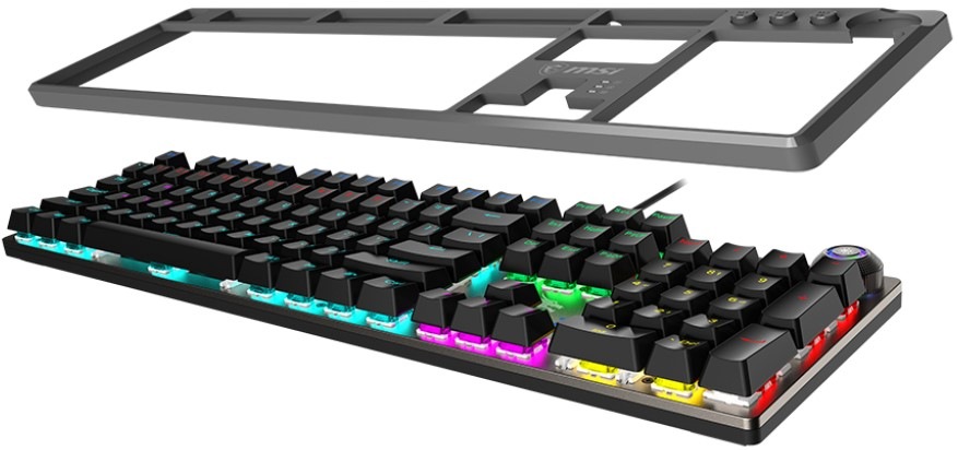 Klávesnice MSI FORGE GK310 černá