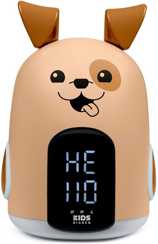Budík Bigben BGNRKIDSDOG usnadní usínání i vstávání