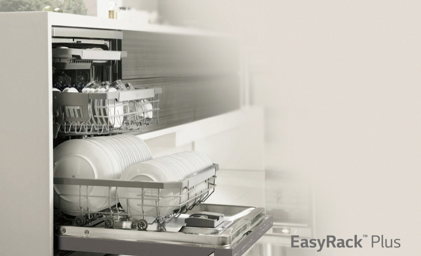 Myčka nádobí LG DF325FP stříbrná easyrack_plus