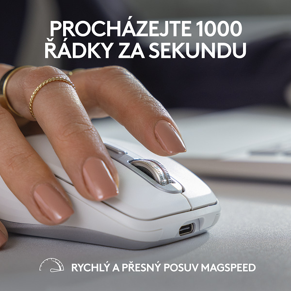 Myš Logitech MX Anywhere 3S grafitová Myš Logitech MX Anywhere 3S grafitová